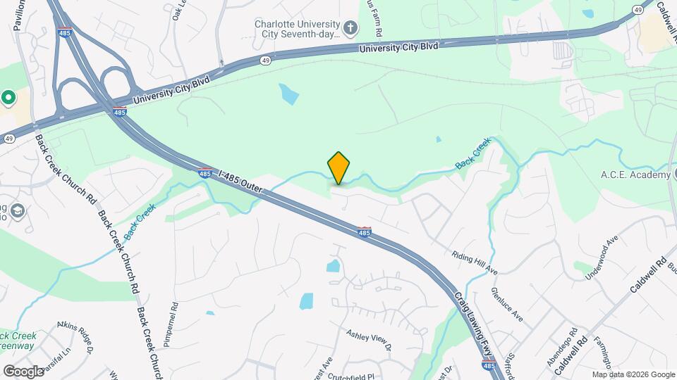 5116 Abercromby St Map and Location Details