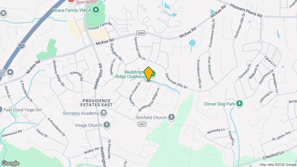 3811 Cameron Creek Dr Map and Location Details