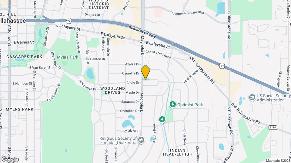 1307 Circle Dr Map and Location Details