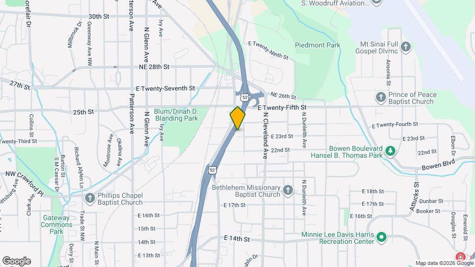 921 23rd St NE Map and Location Details