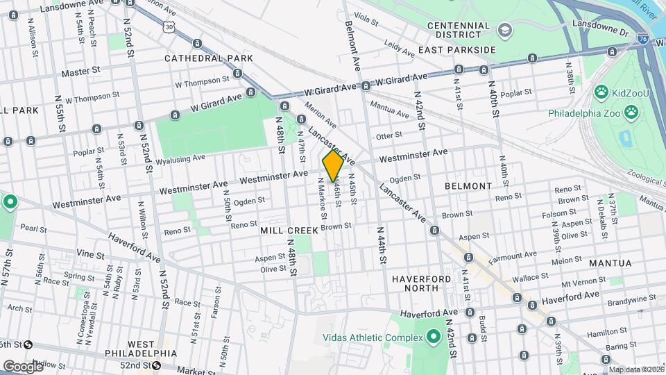 872 N 46th St Mapa y Detalles de la Ubicación