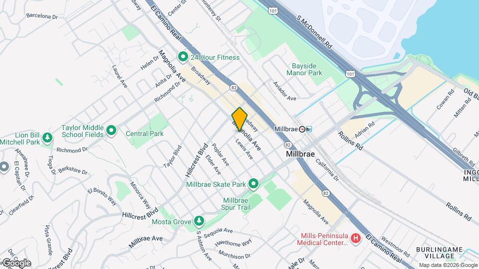 209 La Cruz Ave Map and Location Details