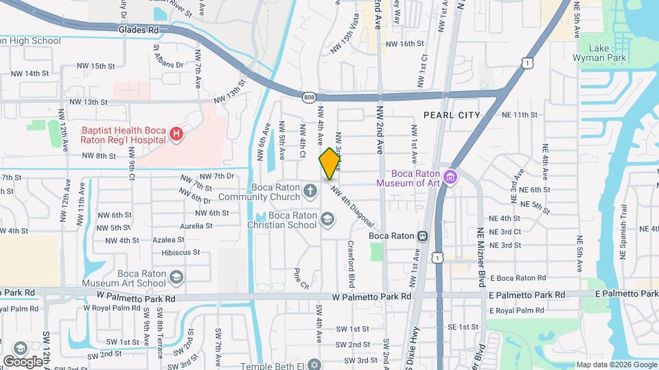 Golden Palms Apartments Map and Location Details