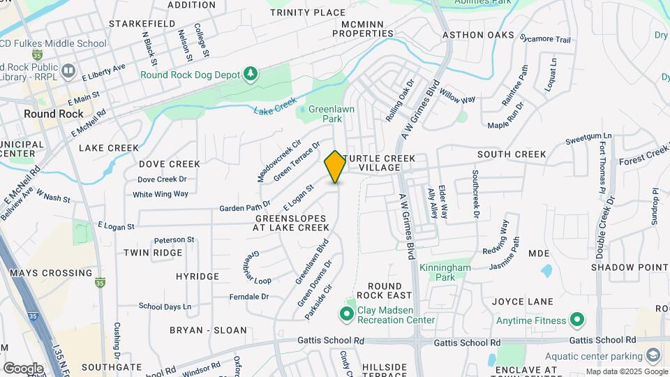 612 Greenlawn Blvd Map and Location Details