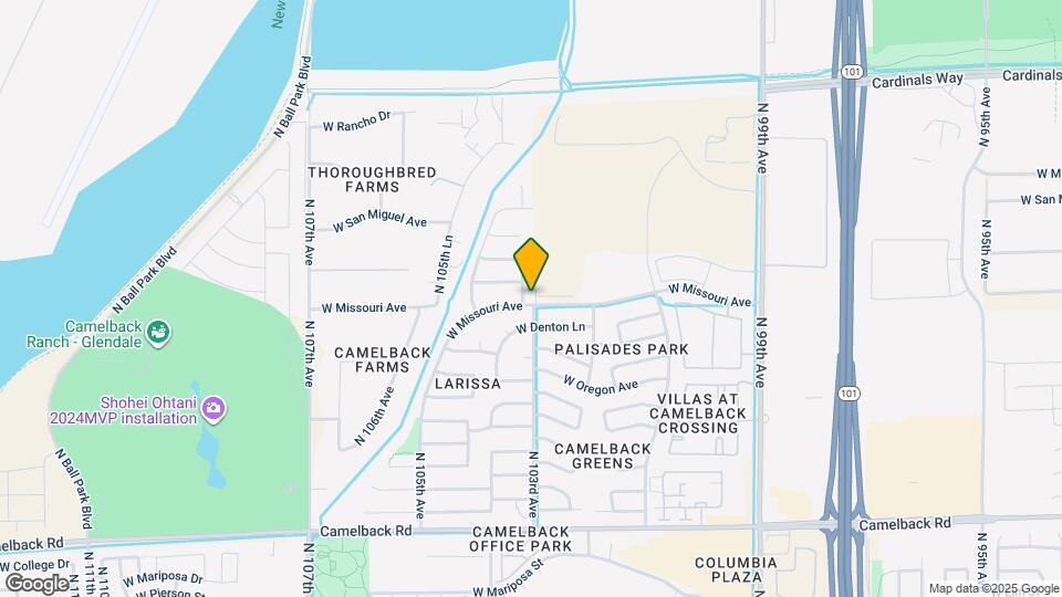 5501 N 103rd Dr Map and Location Details