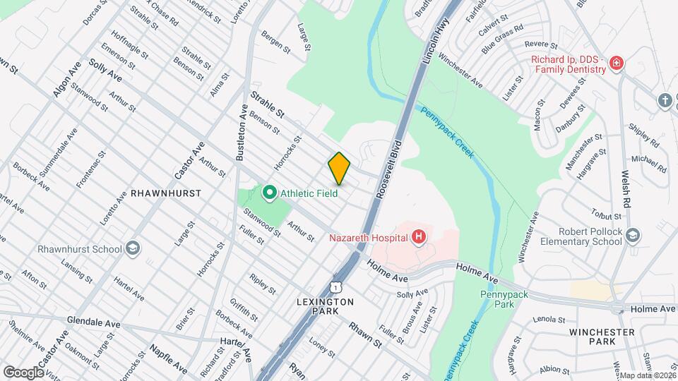 2331 Hoffnagle St Map and Location Details