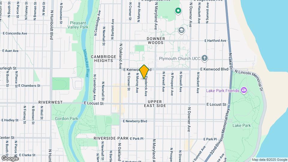 3027 N Frederick Ave Map and Location Details