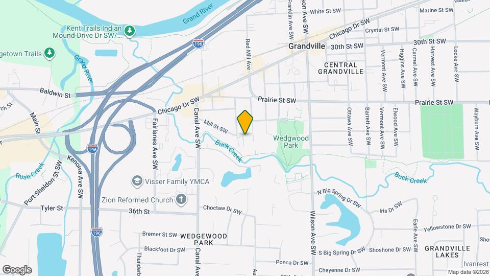 3379 Division Ave SW Map and Location Details