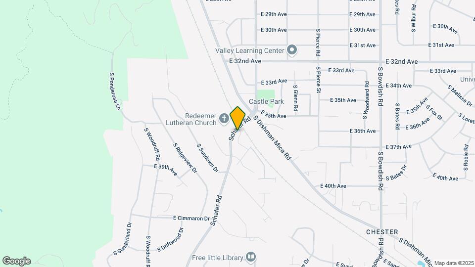 Ponderosa Pointe Duplex Community Map and Location Details