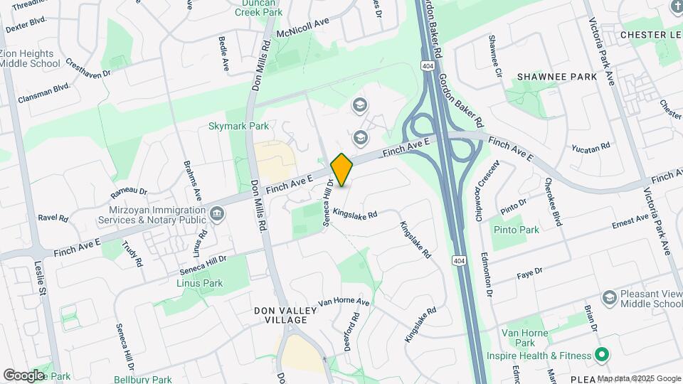 10 Whitehorn Crescent Map and Location Details