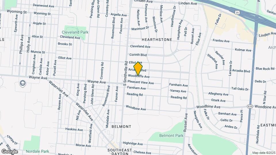 4108 Woodcliffe Ave Map and Location Details