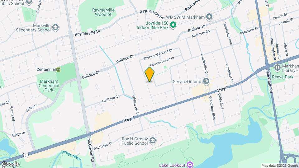 47 Sherwood Forest Dr Map and Location Details