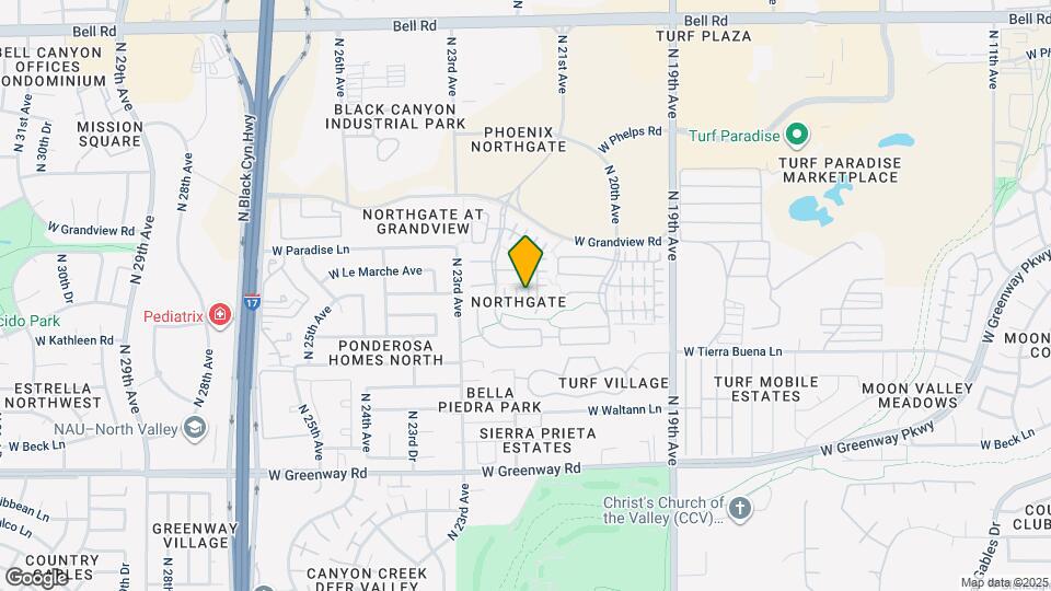 2140 W Monte Cristo Ave Map and Location Details