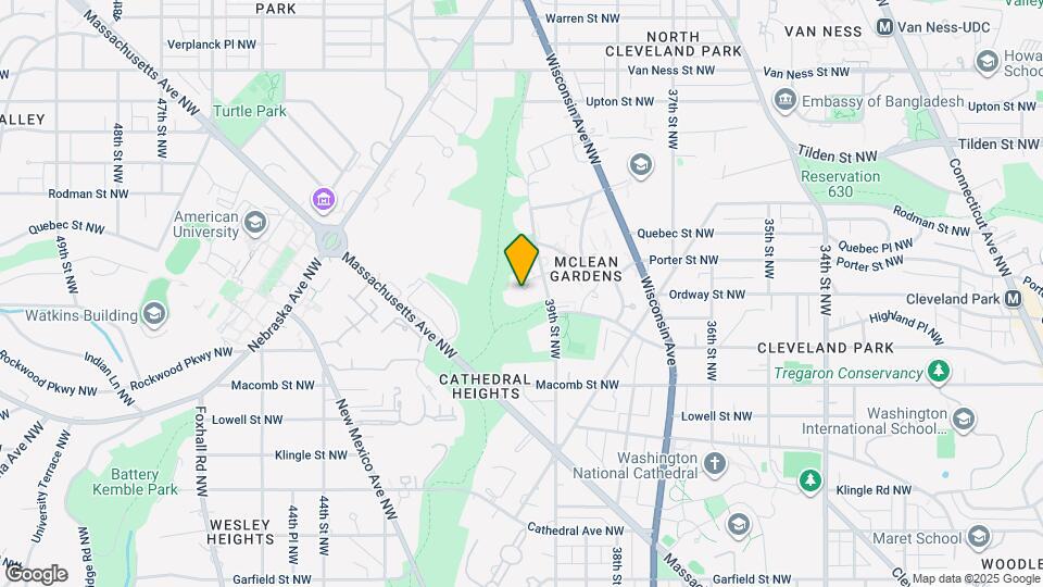3861 Porter St NW Map and Location Details