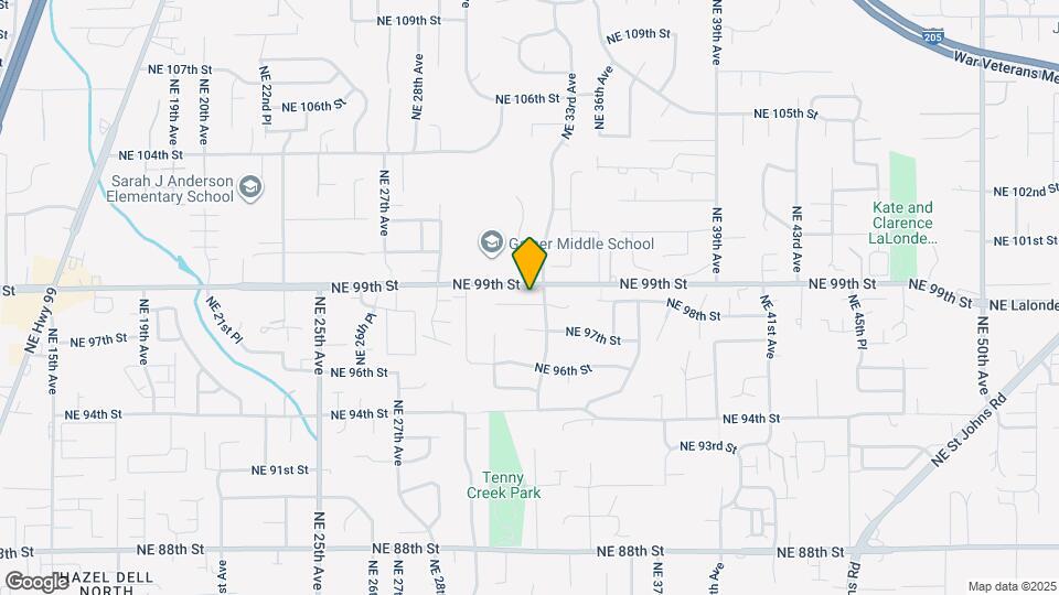 3120 NE 98th Cir Map and Location Details
