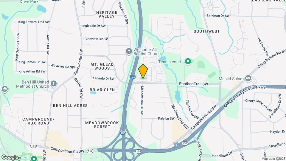 3503 Parc Cir SW Map and Location Details