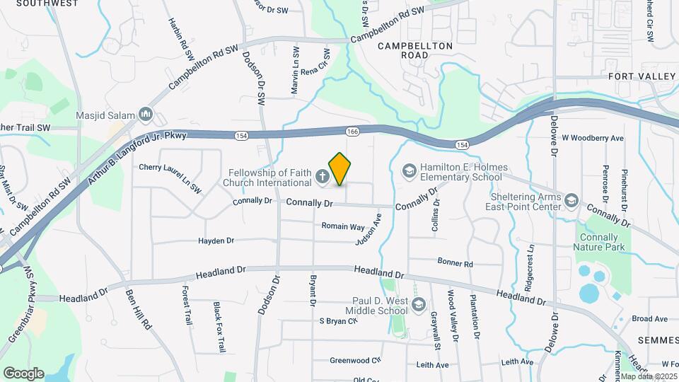 2207 Castlewood St Map and Location Details