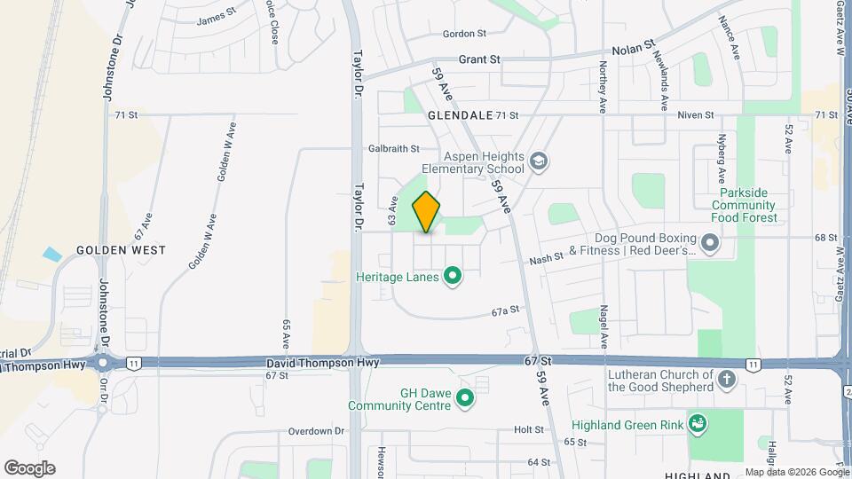 Mustang Acres Map and Location Details