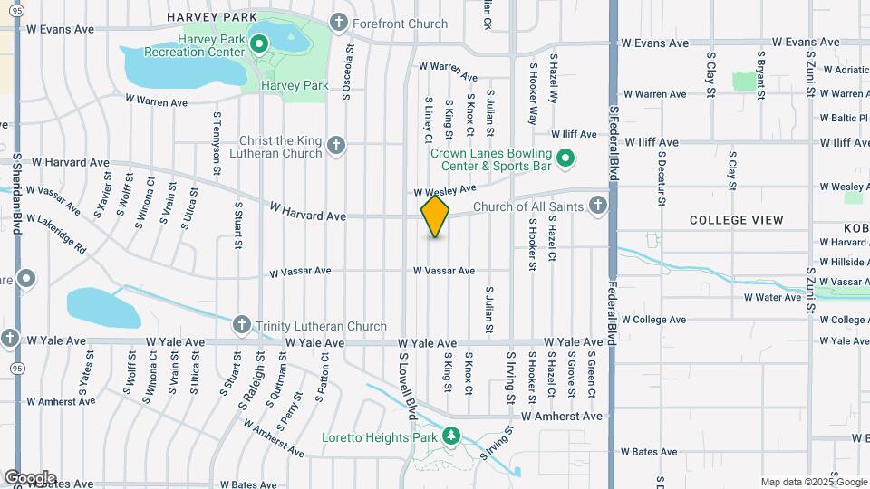 2550 S Linley Ct Map and Location Details