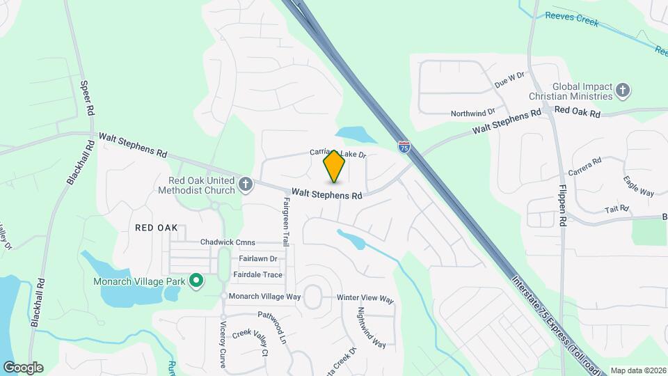 729 Coach Way Map and Location Details