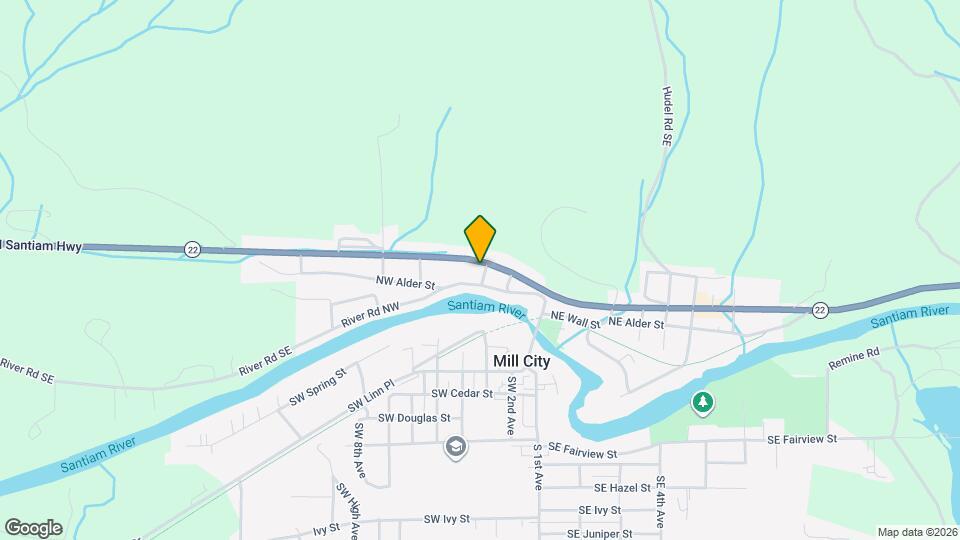 300 NW Santiam Blvd Mapa y Detalles de la Ubicación