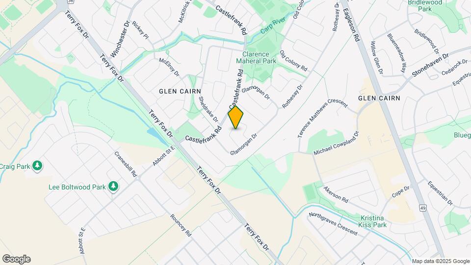 32 Uxbridge Crescent Map and Location Details