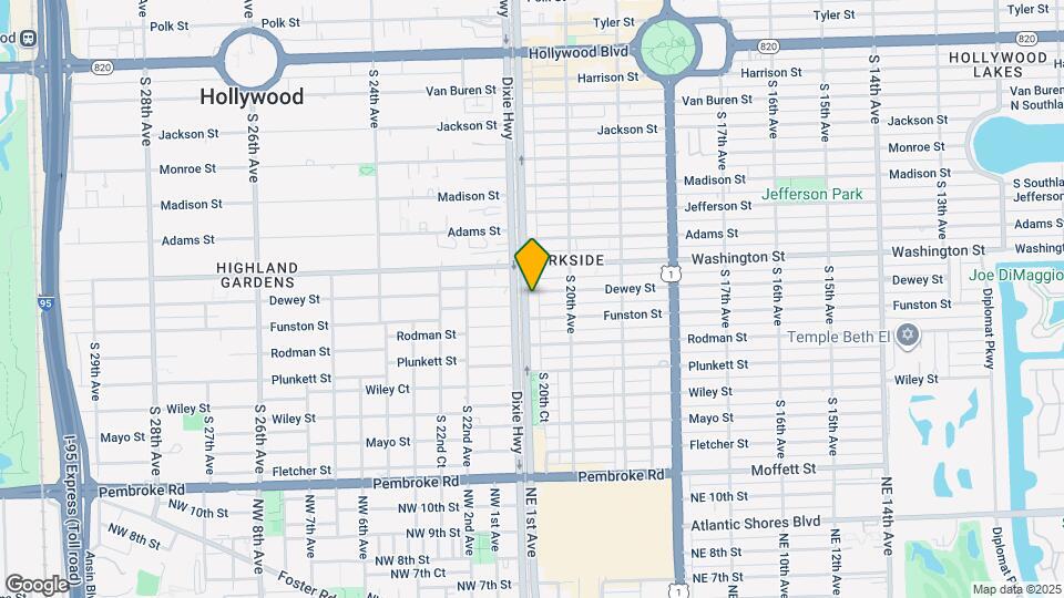 1007 S 21st Ave Map and Location Details
