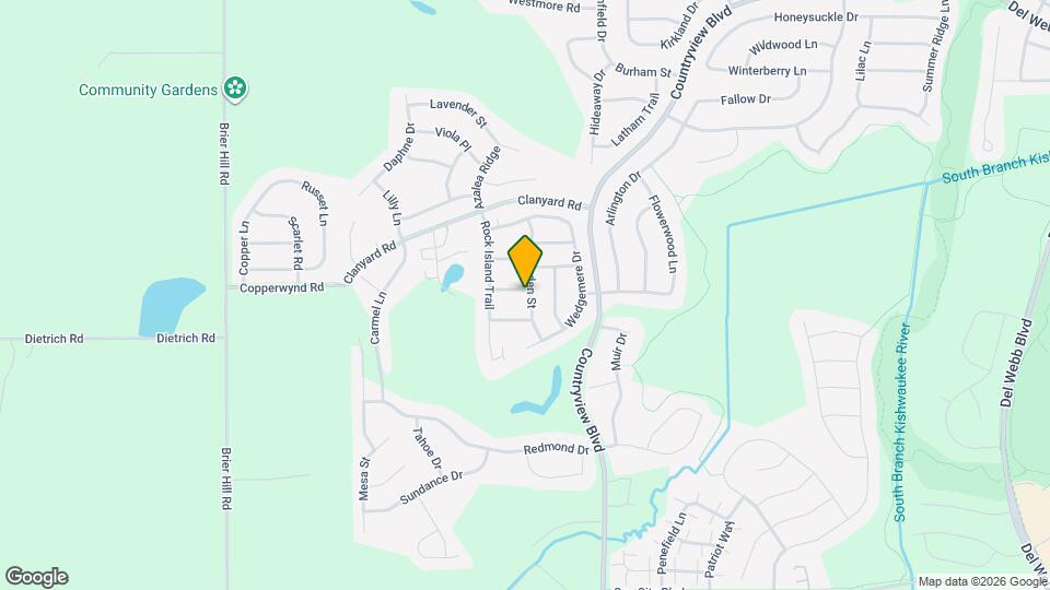 14021 Beaver Dam Ln Map and Location Details
