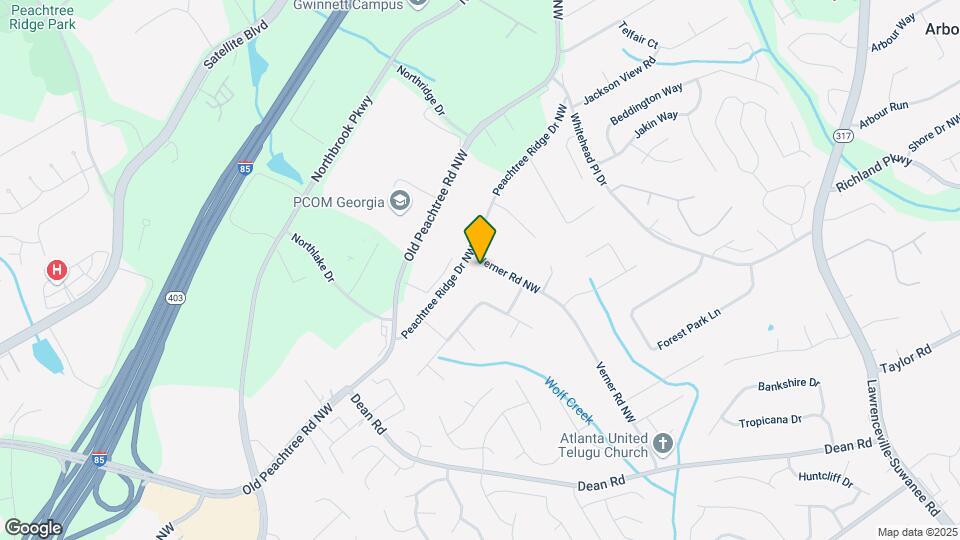 2546 Verner Rd NW Map and Location Details
