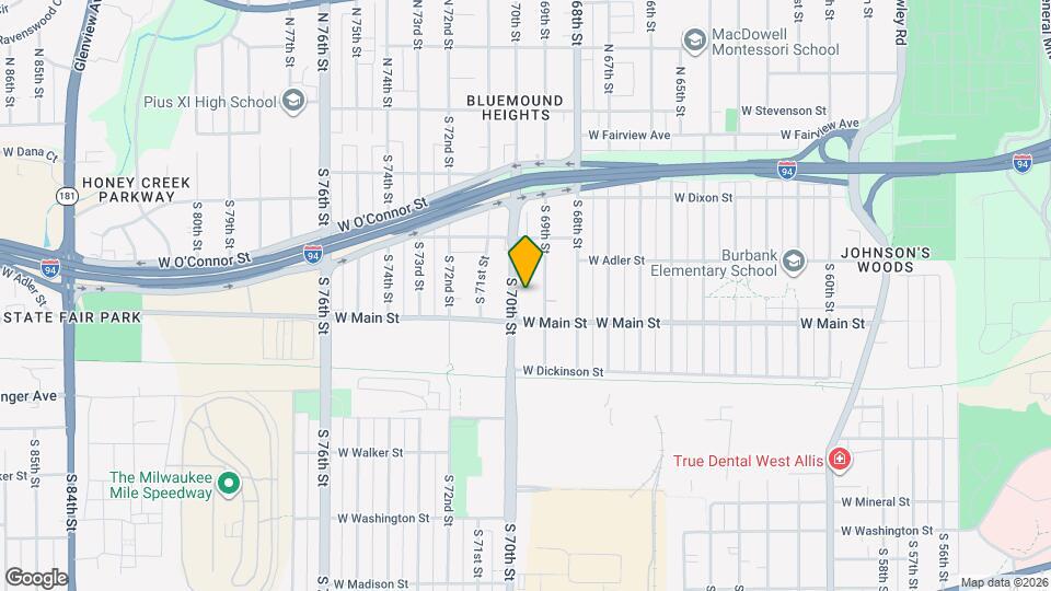 516-518-518 S 70th St Map and Location Details