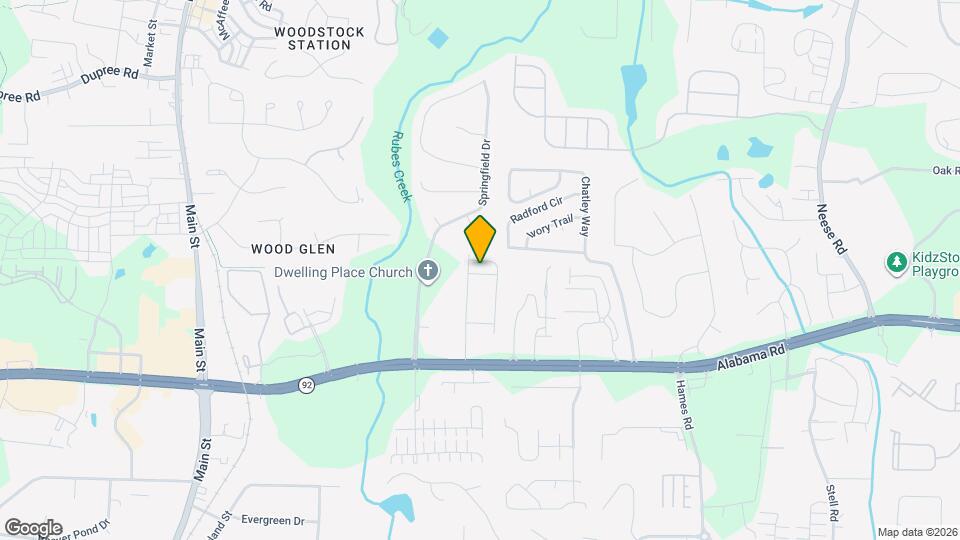 307 Lakeside Ln Map and Location Details