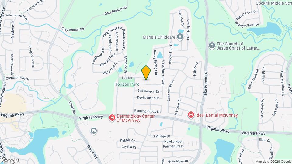 5416 Pandale Valley Dr Map and Location Details