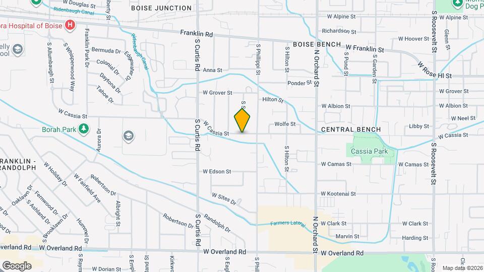 5519 W Cassia St Map and Location Details