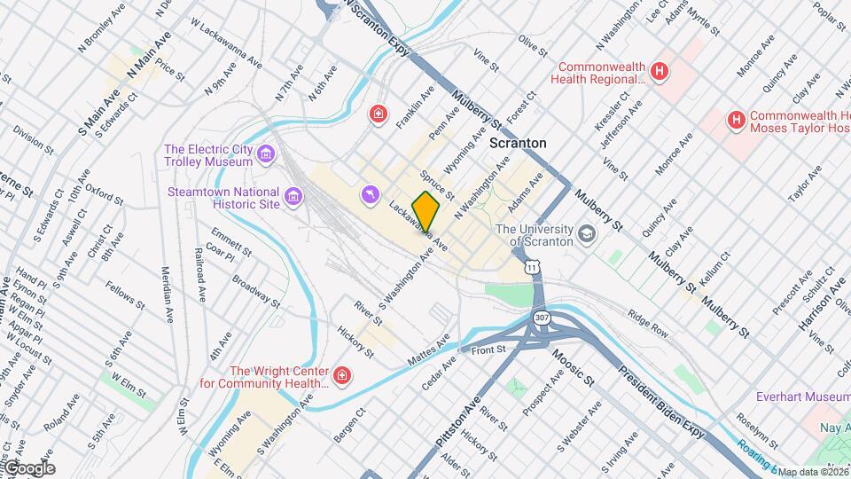 428 Lackawanna Ave, Unit 304 Map and Location Details