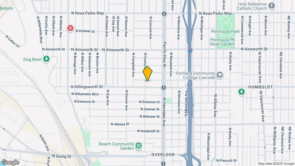 5520 N Concord Ave, Unit B Map and Location Details