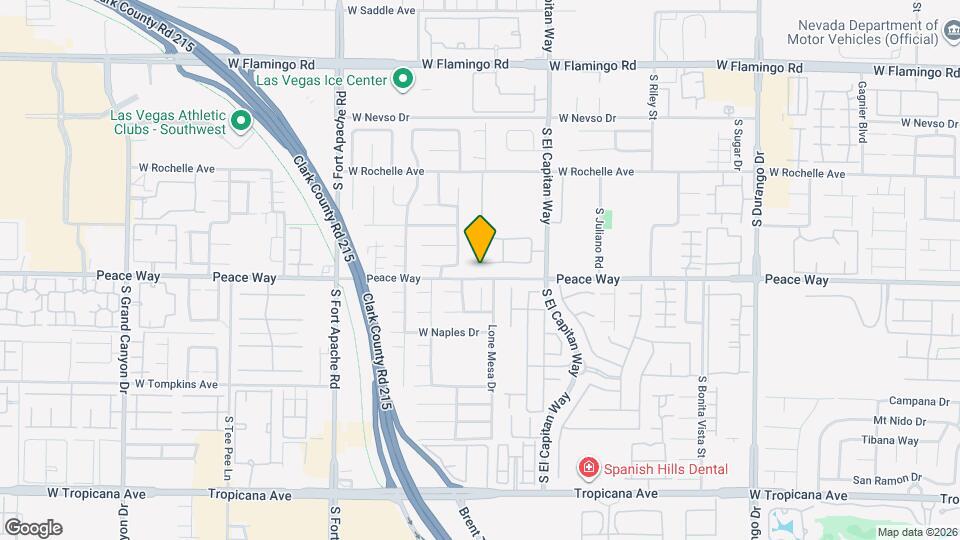 9137 Heavenly Valley Ave Map and Location Details