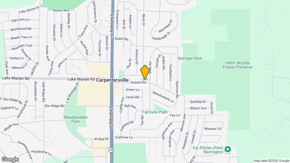 1 Birch St Map and Location Details