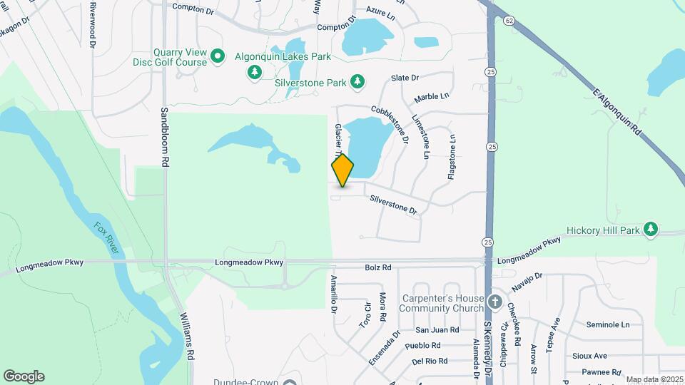 413 Silverstone Dr Map and Location Details