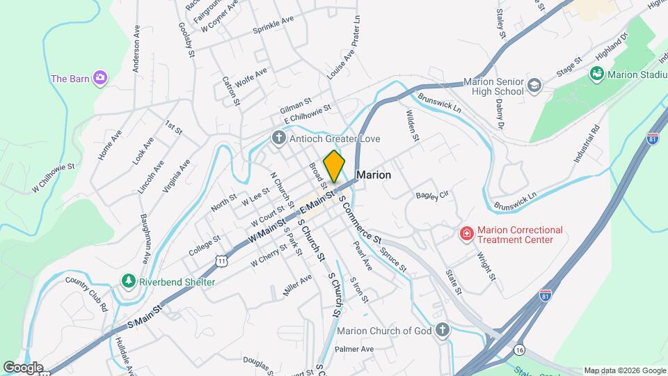 225 E Main St Map and Location Details