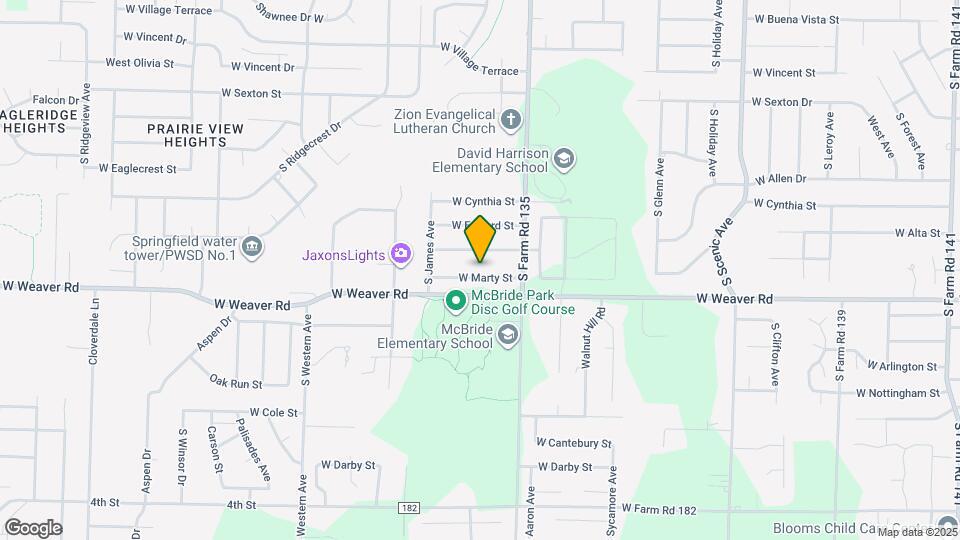 3151 W Marty St Map and Location Details