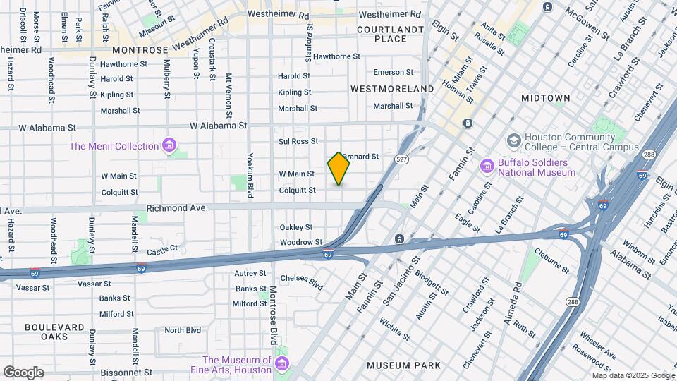 601 Colquitt St Map and Location Details