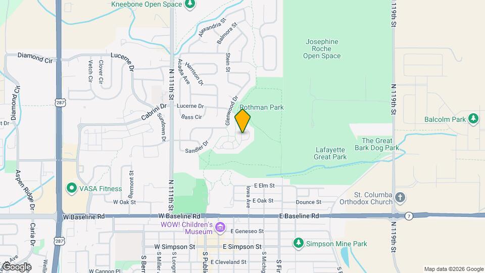 658 Wild Ridge Cir Map and Location Details