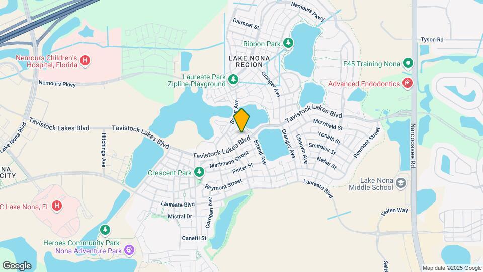 8673 Tavistock Lakes Blvd Map and Location Details