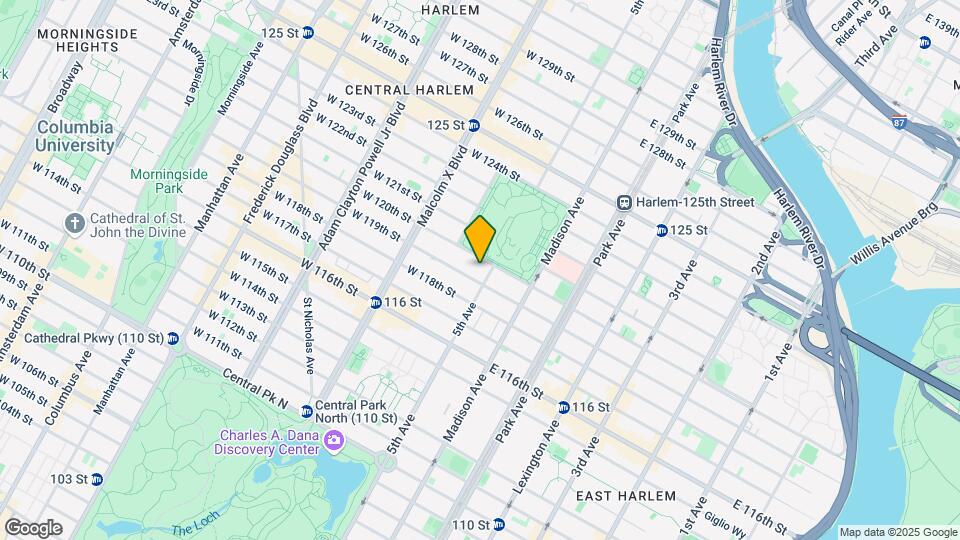 2 West 120th Street Map and Location Details