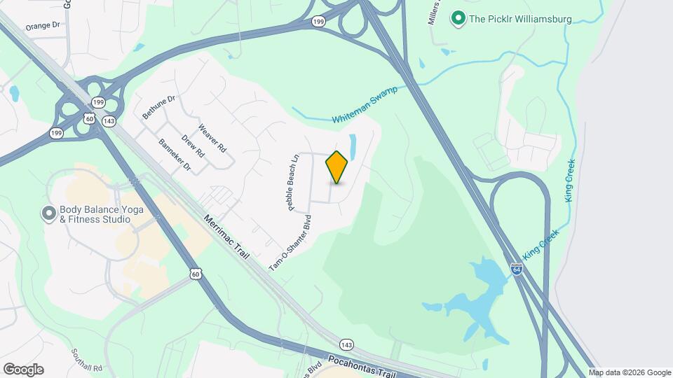 102 Thunderbird Ln Map and Location Details