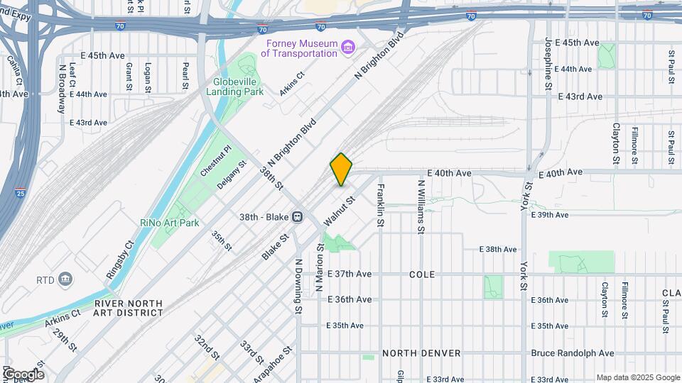 3930 Blake St Map and Location Details
