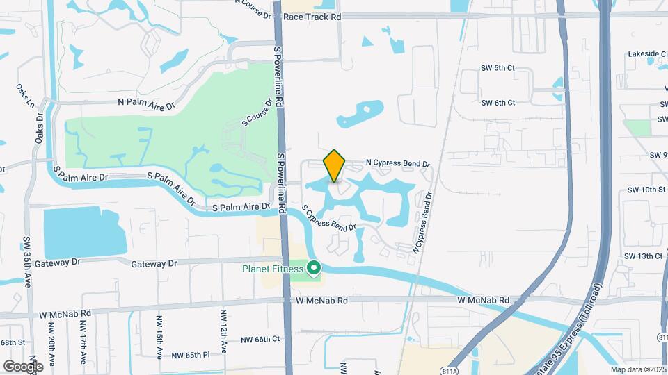 2236 N Cypress Bend Dr Map and Location Details