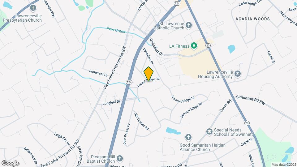 211 Forest Valley Rd Map and Location Details