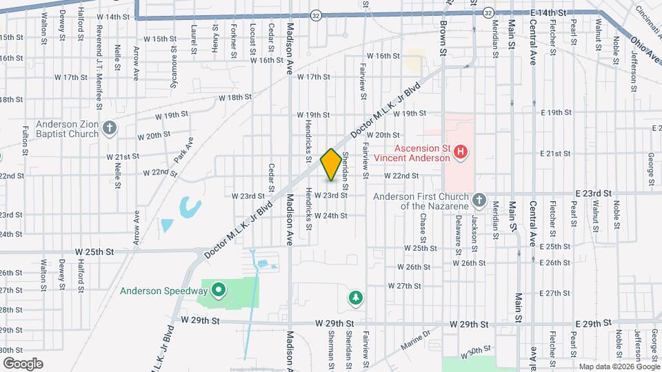 2212 Sherman St Mapa y Detalles de la Ubicación