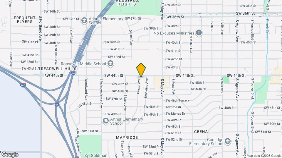 4504 Drexel Ave Map and Location Details